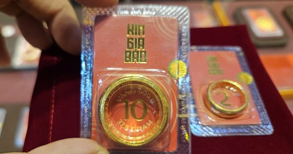 Giá vàng nhẫn tiếp tục tăng đến 1,2 triệu đồng/lượng