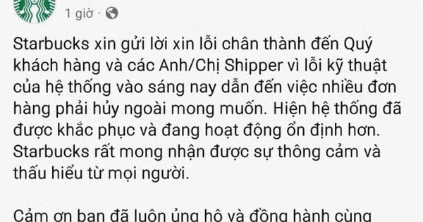 Điều gì đã xảy ra khiến Starbucks Việt Nam phải xin lỗi khách hàng?
