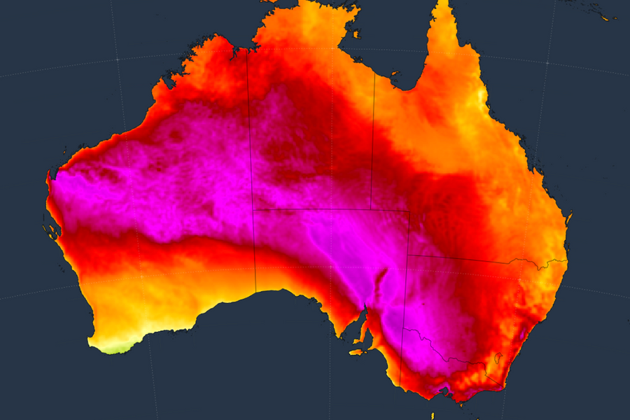 Australia hứng chịu nắng nóng gay gắt, có nơi gần 50°C