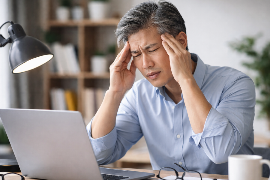 Nguyên nhân gây đau đầu, mờ mắt