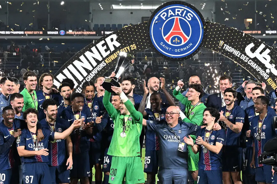 Dembele giúp PSG đoạt Siêu Cup Pháp