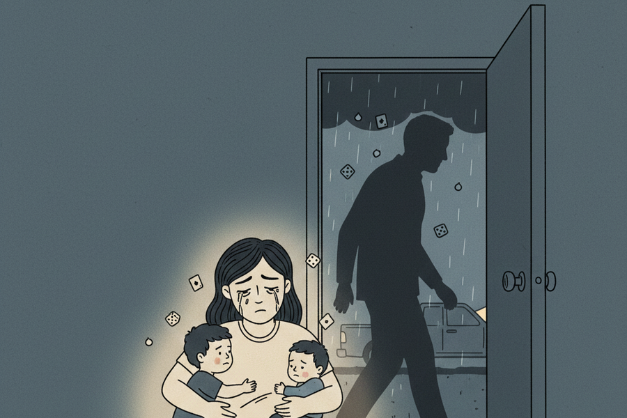 Chồng hiền, tình cảm nhưng khiến mẹ con tôi đau khổ nhiều lần