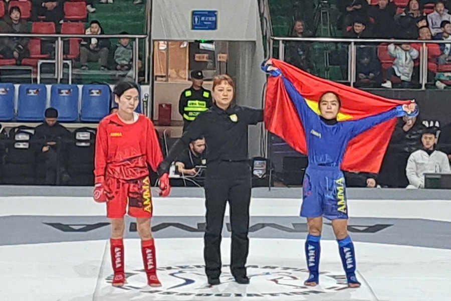 Cận cảnh cô giáo Việt Nam hạ gục võ sĩ MMA Thái Lan trong 90 giây