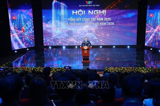 Thủ tướng: Đài Truyền hình Việt Nam thông tin kịp thời, chất lượng nâng cao, chuyển đổi tích cực