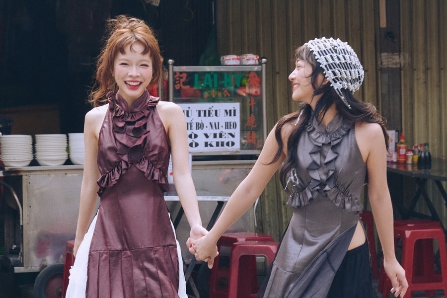 9 kiểu áo dài hot dịp Tết 2026