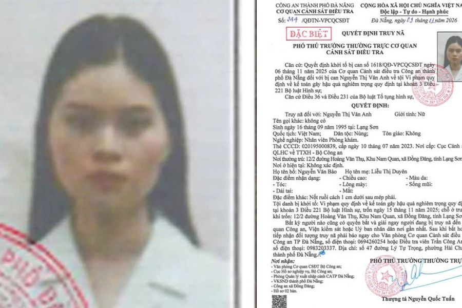 Truy tìm 4 nghi can trong vụ án phòng khám phụ khoa 'vẽ bệnh' tại Đà Nẵng