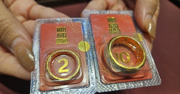 Sáng 10-1, giá vàng miếng SJC có biến động bất ngờ