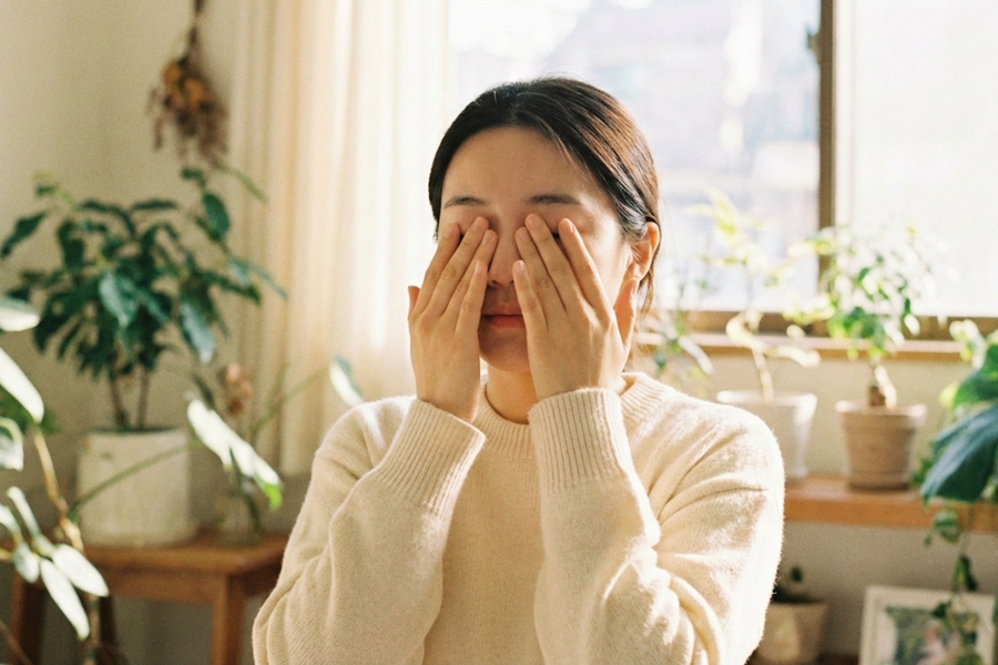 4 bài tập giúp giảm mỏi mắt