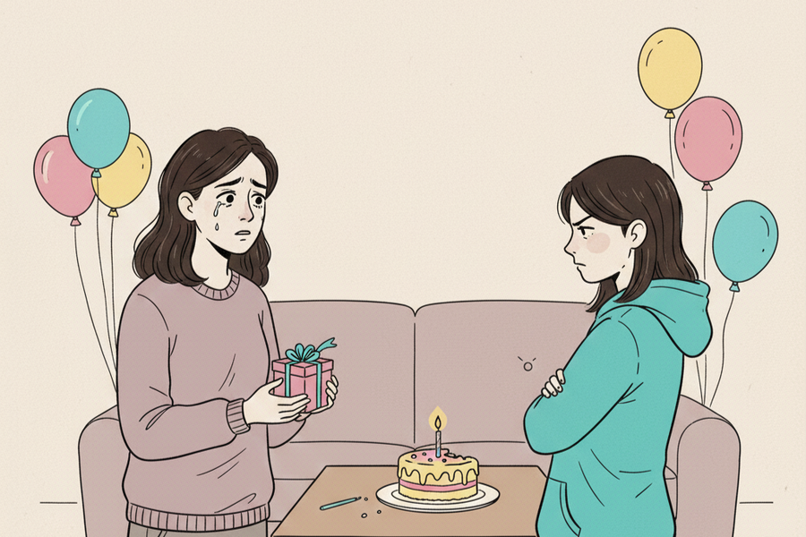 Con gái biết tôi chịu nhiều thiệt thòi nhưng không hiểu và chia sẻ