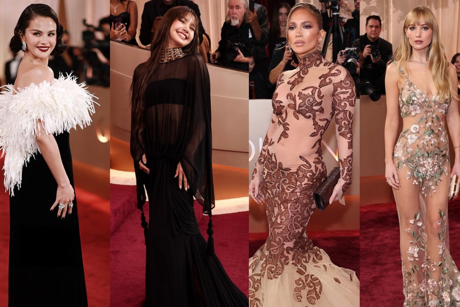 Thảm đỏ Quả cầu vàng 2026: Jennifer Lopez U60 gợi cảm lấn át dàn mỹ nhân trẻ