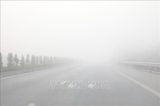 Cảnh báo sương mù tiếp tục xuất hiện trong những ngày tới