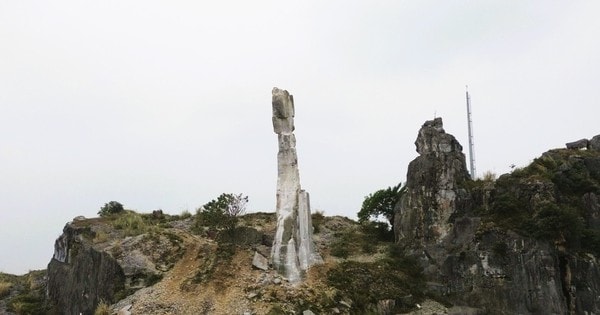 Diện mạo Hòn Vọng Phu sau khi được đầu tư 17 tỉ đồng chống đổ sập