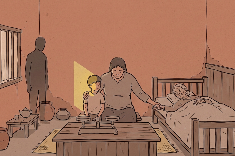 Vừa lo con nhỏ vừa chăm mẹ già yếu, tôi quá mệt mỏi