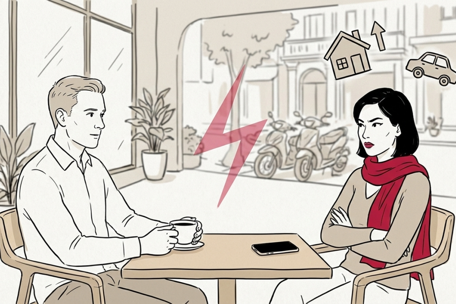 Cô gái mới quen bảo tôi không có chí tiến thủ vì lương chỉ 20 triệu đồng