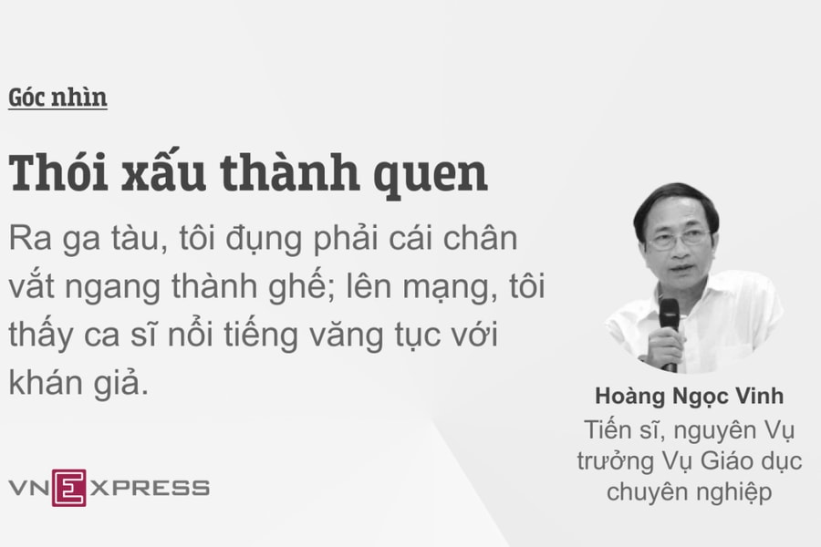 Thói xấu thành quen