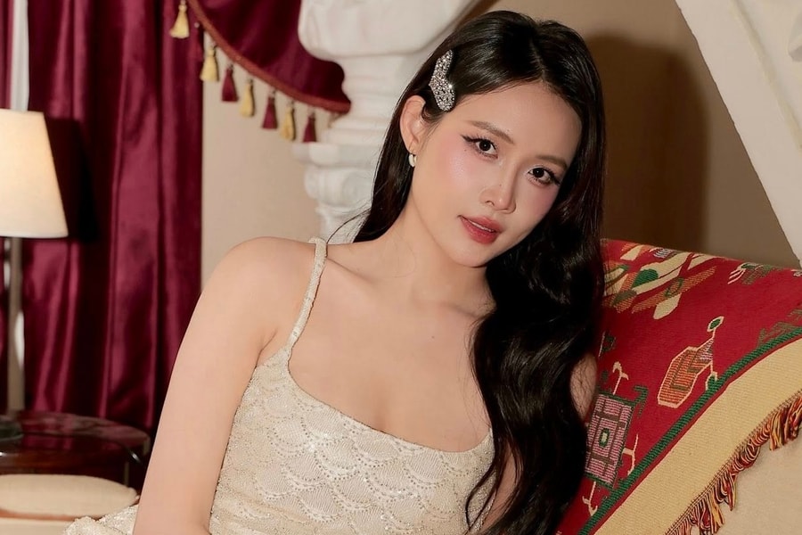 Trương Mỹ Nhân gây chú ý