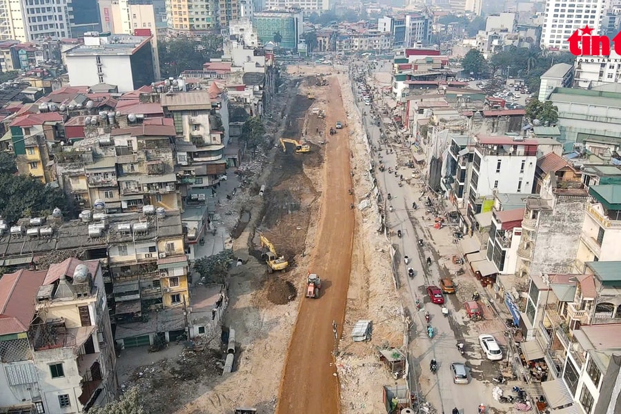 Vành đai 1 Hoàng Cầu - Voi Phục dự kiến thông xe dịp 2/9