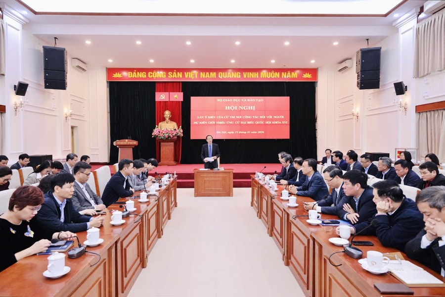 Giới thiệu Bộ trưởng Bộ Giáo dục và Đào tạo ứng cử đại biểu Quốc hội khóa XVI