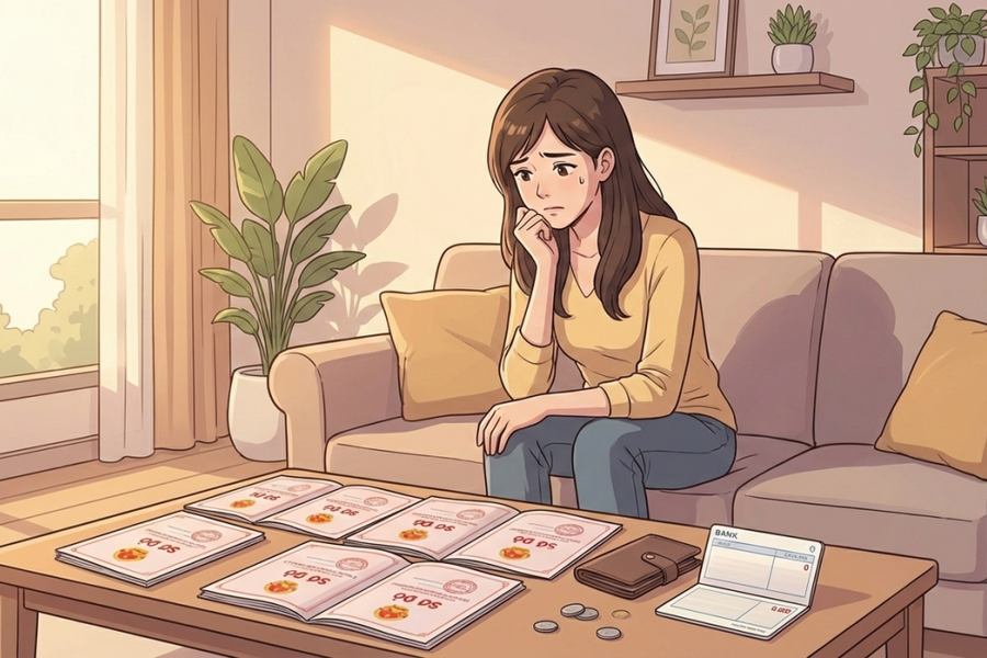 Lúc nào chúng tôi cũng thiếu thốn, nợ nần dù nhiều nhà đất