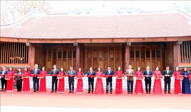 Khánh thành tu bổ, tôn tạo Khu di tích lịch sử Đại danh y Hải Thượng Lãn Ông Lê Hữu Trác