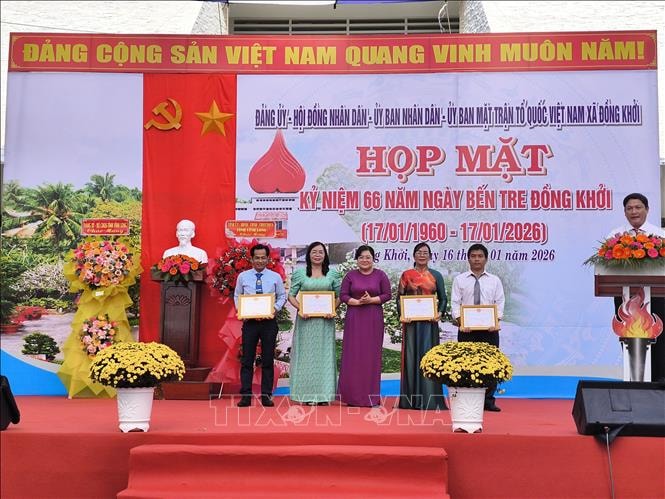 Lan tỏa mạnh mẽ tinh thần Đồng Khởi trong kỷ nguyên mới