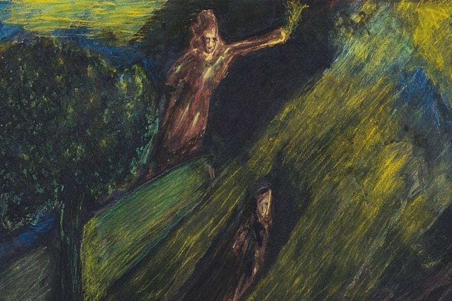 Tranh của đại thi hào Tagore lập kỷ lục đấu giá