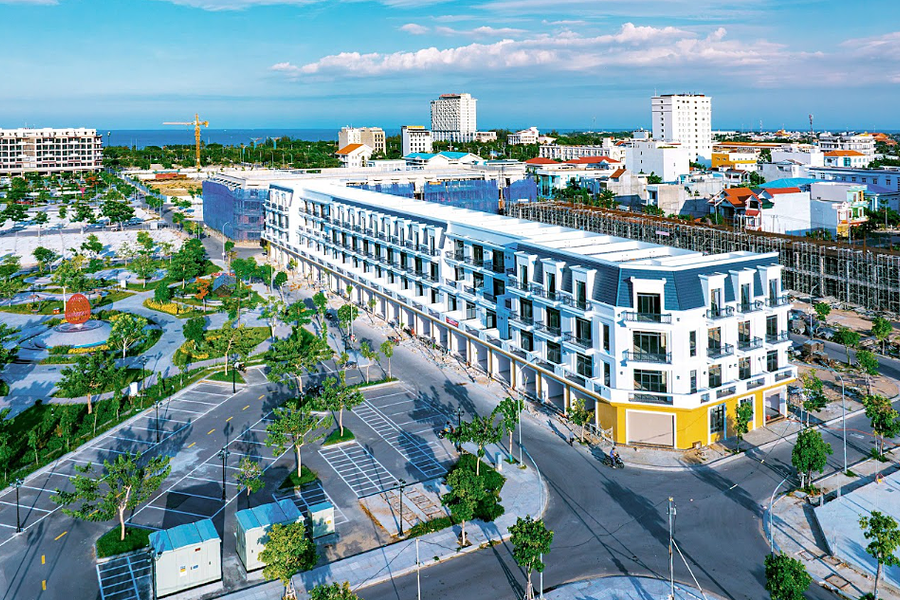 Bình Sơn Ocean Park bổ sung nguồn liền kề, shophouse ven biển
