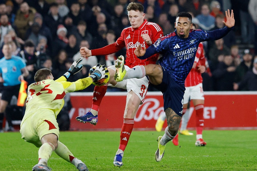 Kết quả Nottingham Forest vs Arsenal, vòng 22 giải Ngoại Hạng Anh mới nhất