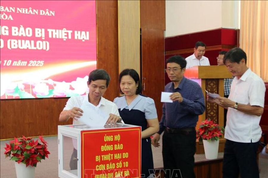 Ban Vận động cứu trợ Trung ương sẽ dừng tiếp nhận ủng hộ đồng bào bị bão lụt sau ngày 31/1