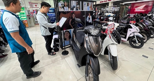 Càng gần Tết, giá xe máy càng tăng mạnh