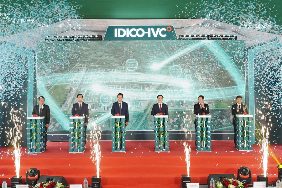 Khởi công khu công nghiệp sinh thái IDICO Vinh Quang - Giai đoạn 1