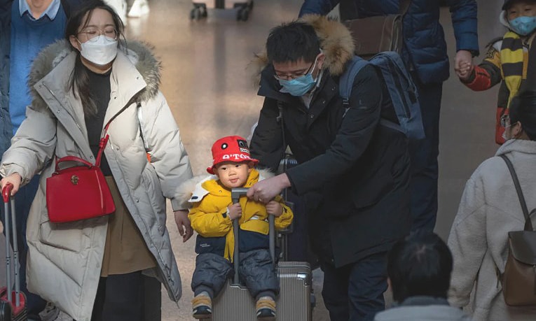 Dân số Trung Quốc giảm năm thứ 4 liên tiếp