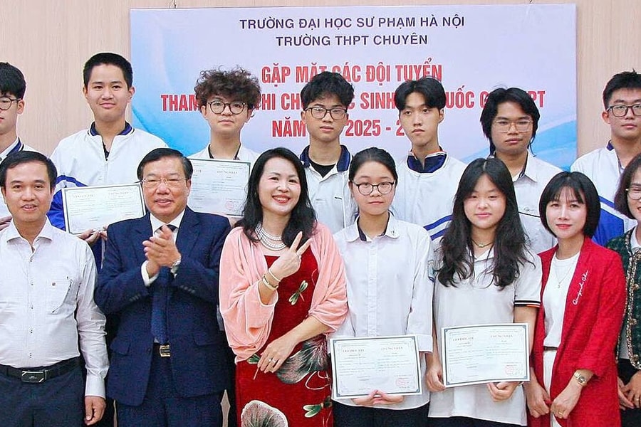 18 thí sinh dẫn đầu kỳ thi học sinh giỏi quốc gia