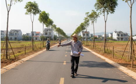 Đất nền vọt lên 50 triệu đồng một mét vuông nhưng khó bán