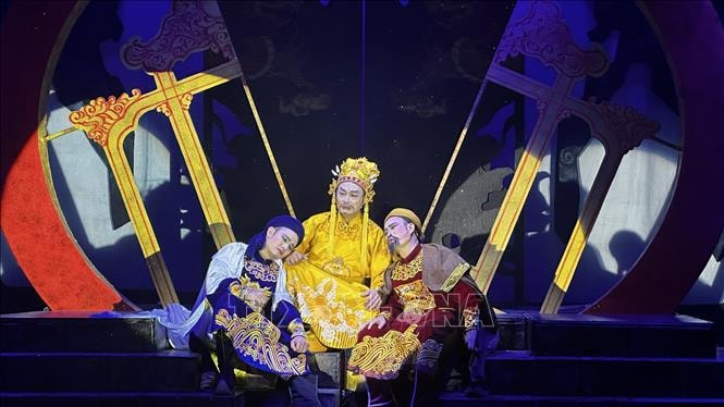 Lan tỏa tinh thần yêu nước qua các chương trình nghệ thuật chào mừng Đại hội Đảng