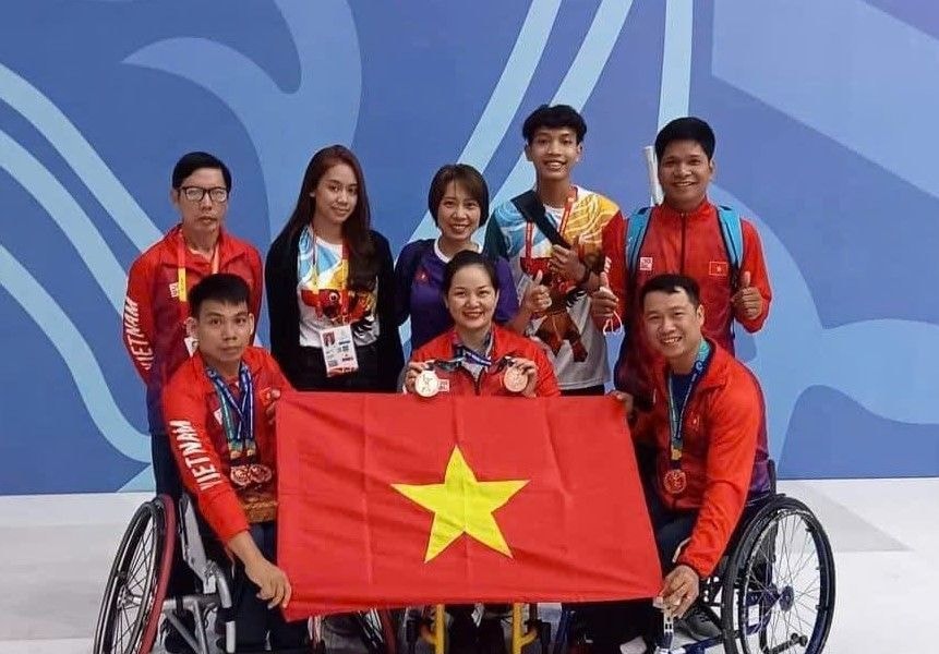 ASEAN Para Games 13: Đoàn Việt Nam thay đổi người cầm cờ vào phút chót