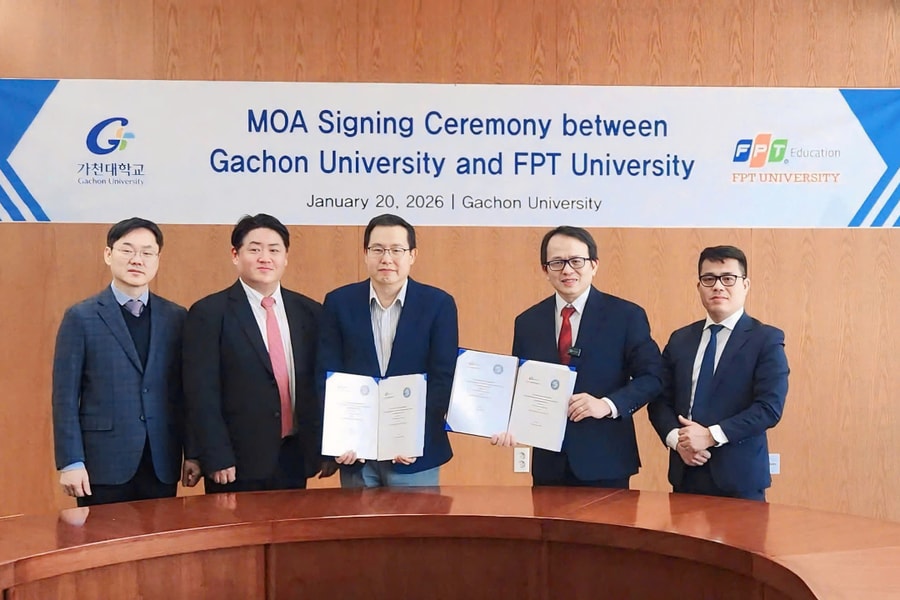 FPTU hợp tác Đại học Gachon Hàn Quốc đào tạo bán dẫn