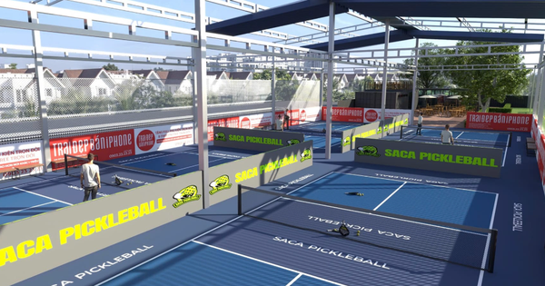 Không có đơn hàng, công ty may mặc lâu đời sống nhờ cho thuê đất làm sân Pickleball