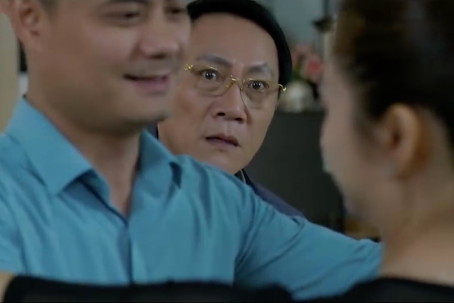 Gia đình trái dấu tập 24: Ông Phi ghen khi vợ thân thiết với học viên nam