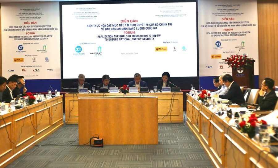 Hiện thực hóa Nghị quyết 70-NQ/TW: Bảo đảm an ninh năng lượng quốc gia