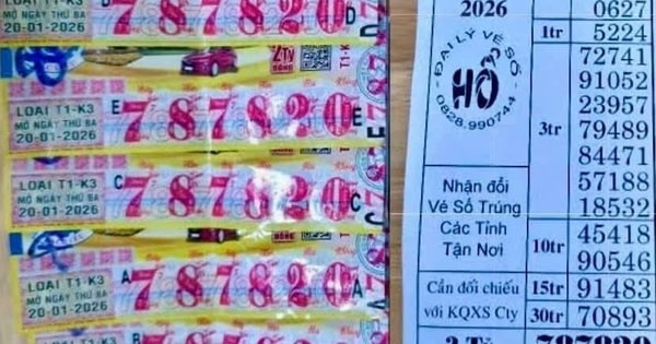 Xổ số miền Nam: Sáng 21-1, lộ diện người trúng độc đắc vé số Bến Tre và Bạc Liêu