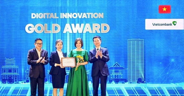 VCB Tablet đạt Giải Vàng hạng mục Digital innovation tại ASEAN Digital Awards 2026
