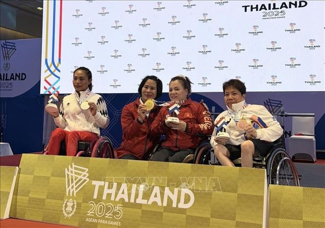 ASEAN Para Games 13: Đặng Thị Linh Phượng góp thêm HCV cho cử tạ Việt Nam