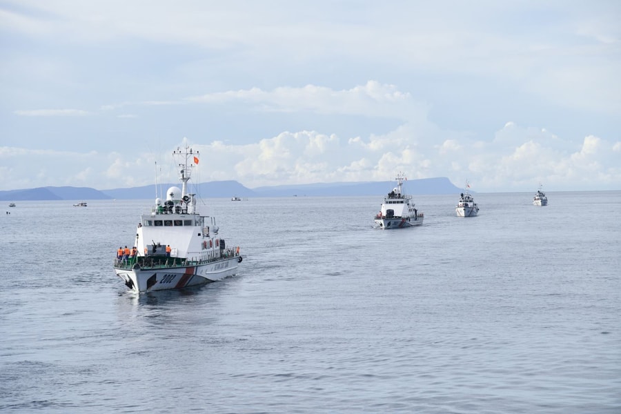 Những người lính biển nơi đầu sóng tin tưởng vào quyết sách đúng đắn của Đảng