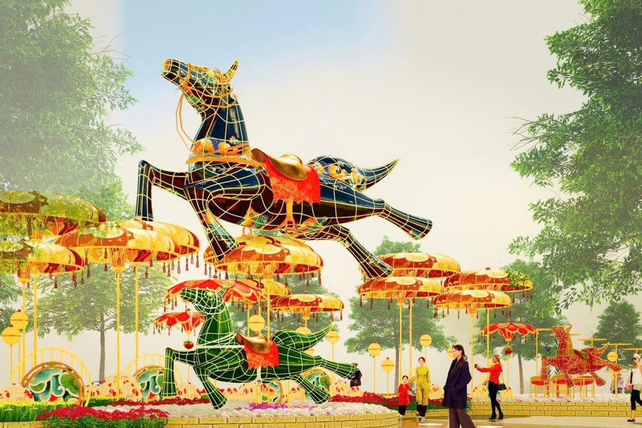 TP Hồ Chí Minh: Đường hoa Tết Bính Ngọ 2026 sẽ khai mạc vào ngày 15/2/2026