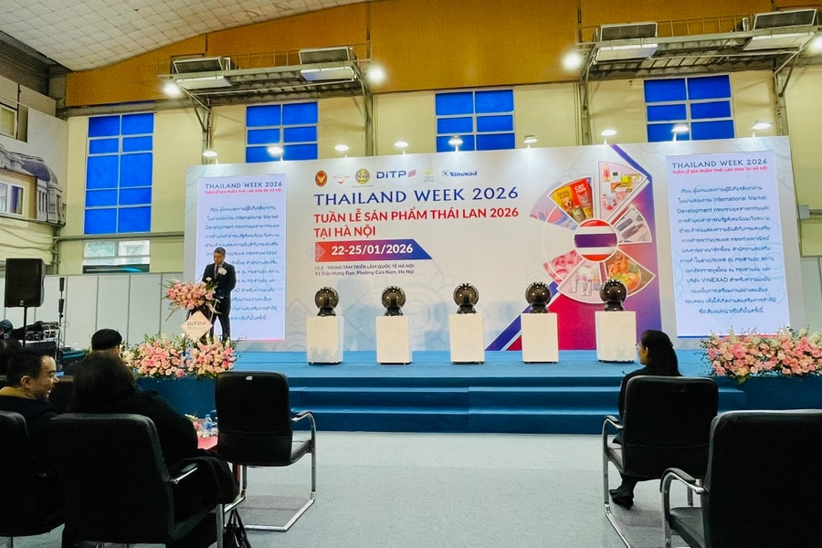 Khai mạc Tuần lễ sản phẩm Thái Lan 2026 tại Hà Nội