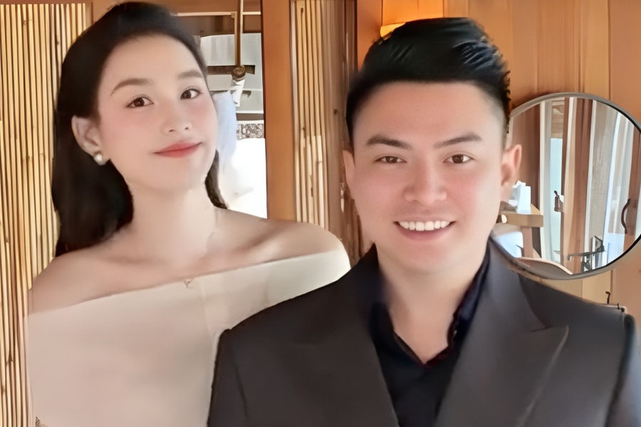 Vợ chồng Đỗ Hà và dàn sao dự đám cưới Á hậu Phương Nhi