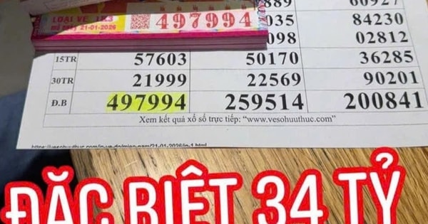 Xổ số miền Nam: Đã tìm ra người trúng 34 tỉ đồng ở phường Chợ Lớn, TPHCM