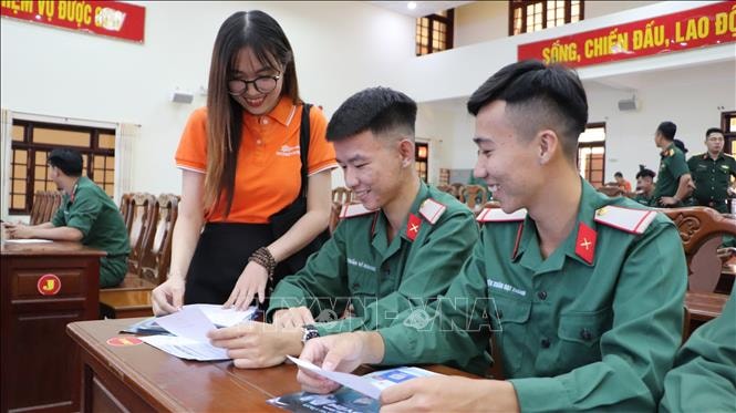 Tạo điều kiện thuận lợi về việc làm cho quân nhân xuất ngũ