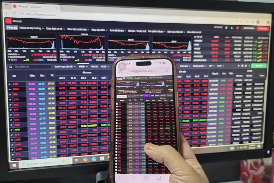 VN-Index quanh mốc 1.880 điểm, thanh khoản yếu